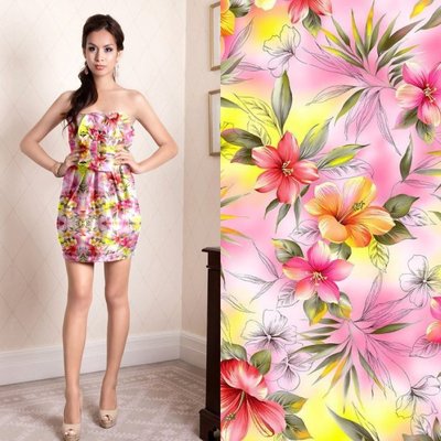 诚信供应商 绍兴泉兴纺织 真丝数码印花 价格优惠 节约成本