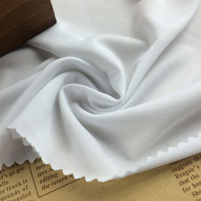 仿水晶麻面料  假捻丝面料   针织汗衫面料