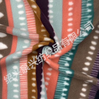 单面绒印花价格 单面绒印花工厂 单面绒印花现货 手感柔软