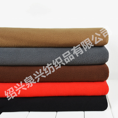 摇粒绒厂家 摇粒绒现货 100D/144F摇粒绒  摇粒绒面料最新花型定做