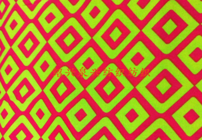 牛奶丝印花面料